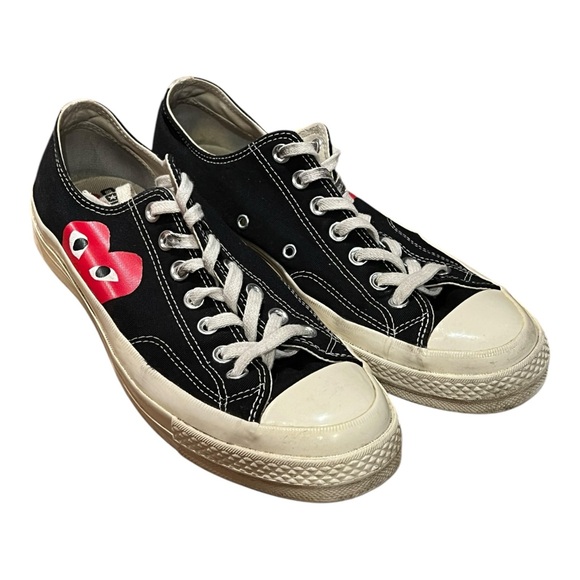 Converse Chuck Taylor All Star 70s CDG Commes Des Garçons Play Shoes Mens 8.5 - Picture 1 of 6